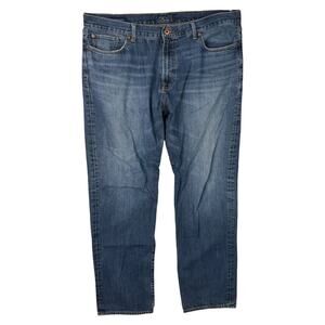 Lucky Brand 363 Vintage Straight Jeans Stretch Denim Medium Wash Mens 40x32